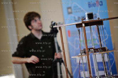 Gdansk. Politechnika Gdanska. Studenci wydzialu  Elektrotechniki...