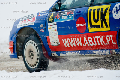 Strzepcz. Odcinek specjalny 8 Rajdu Lotos Baltic Cup....