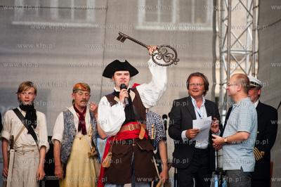 Gdansk. Targ Rybny. Uroczyste otwarcie Baltic Sail...