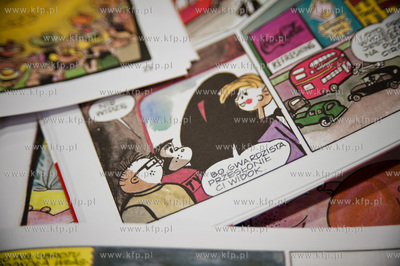 Gdansk. Biblioteka Manhattan w CH Manhattan. Kolekcja...