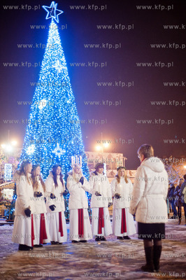 Sopot. Plac Przyjaciol Sopotu. Tradycyjny Orszak sw....