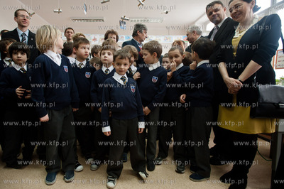 Gdansk. Oliwa. Uroczyste otwarcie wyremontowanej placowki...