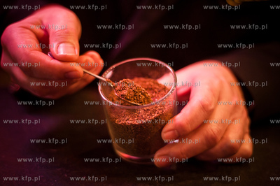 Restauracja Gdanska przy ul. Sw. Ducha. Barysta Waldemar...