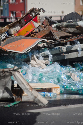 Gdynia. Skrzyzowanie ul. Morskiej i zjazdu z Estakady...