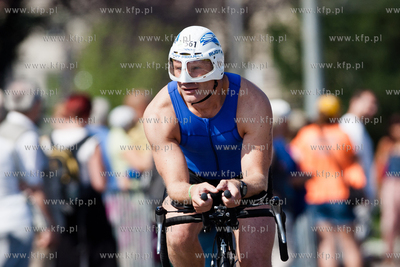 Zawody Herbalife Triathlon Gdynia 2013.
Nz zawodnicy...