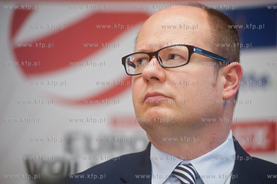 Gdansk. Hotel Mercure. Konferencja prasowa poprzedzajaca...