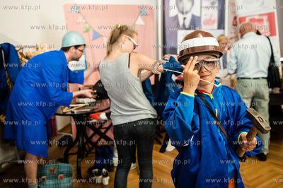 Gdansk. Swieto Historycznej sali BHP, znajdujacej sie...