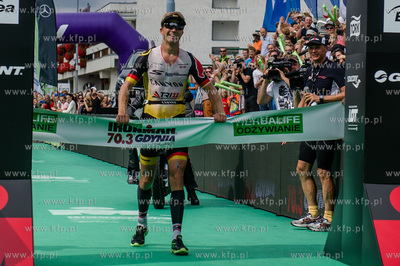 Zawody Herbalife Ironman 70.3 Gdynia.
Nz Nils Frommhold...