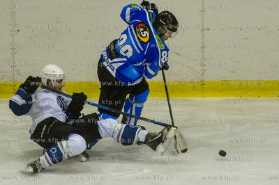 Gdansk. Hala Olivia. Mecz pierwszej ligi hokeja MH...