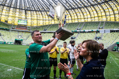 Energa Stadion Gdańsk. Charytatywny mecz piłkarski...