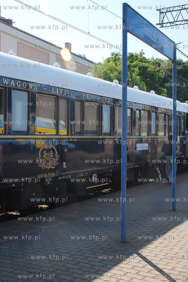 Legendarny pociąg Orient Express po raz pierwszy w...