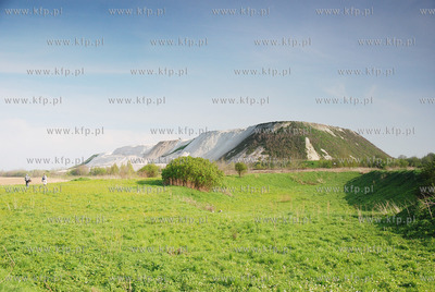 Halda fosfogipsow w okolicy Wislinki i Przegaliny kolo...