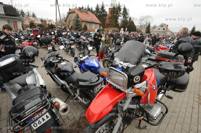 Sobowidz. Rozpoczecie sezonu motocyklowego Jajcarnia...