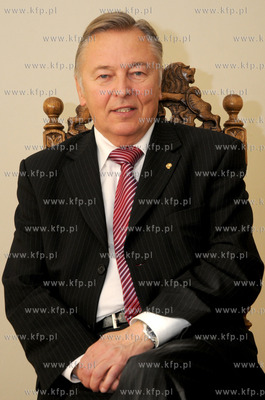 Jozef Jasiniecki - prezes Zarzadu Gdanskiego Klubu...