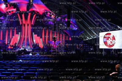 TOP Trendy na sopockim hipodromie. Nz. ostatnie przygotowania...