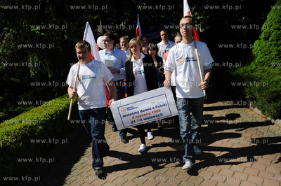 Gdansk. Dom Prezydenta Lecha Walesy. Akcja Mlodych...