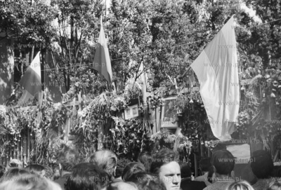 Strajk w Stoczni Gdanskiej im Lenina. sierpien 1980...