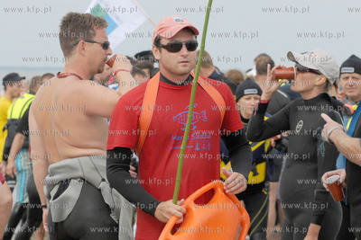 XII edycja Marszu Sledzia przez Zatoke Pucka na trasie...