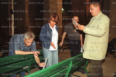 Obrady jury Gdansk Press Photo w kosciele sw. Jana...