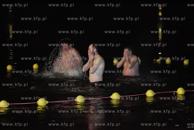 Kaliningrad, Rosja. Swieto Chrztu Panskiego podczas...