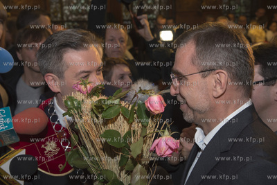 Zaprzysiezenie Roberta Biedronia na prezydenta Slupska.
06.12.2014
Fot....