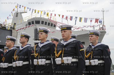 Gdansk  Stocznia Remontowa Shipbuilding Chrzest i wodowanie...