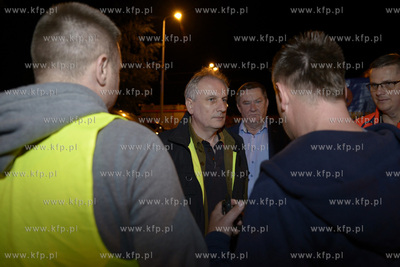 Wypadek kolejowy w Smetowie Granicznym kolo Kwidzyna....