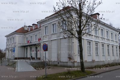 Budynek Urzędu Miasta przy ulicy Grunwaldzkiej w Pruszczu...
