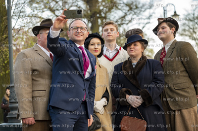 Sopot. Święto Narodowe Trzeciego Maja. Przemarsz...