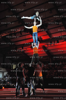 Gdansk, hala widowiskowa AWFiS. Wielka gala konczaca...