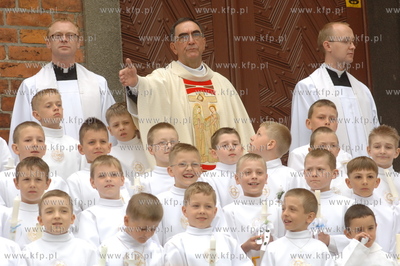 Przyjecie do Pierwszej Komunii Swietej w Koscierzynie...