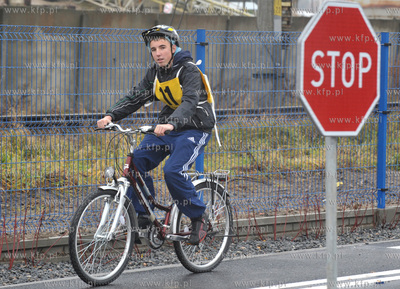 Otwarcie nowoczesnego miasteczka ruchu drogowego, ktore...
