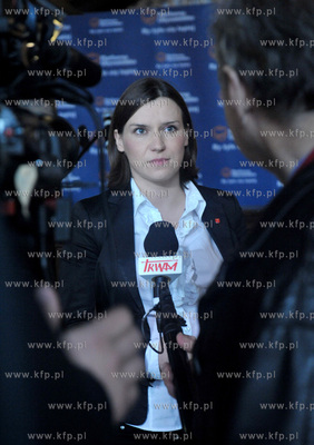 Gdansk, Dwor Artusa. Prezentacja przyszlych radnych...