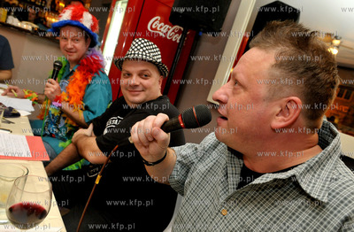 XVIII Biesiada Felietonistow w pubie Kawalerka w Gdansku....