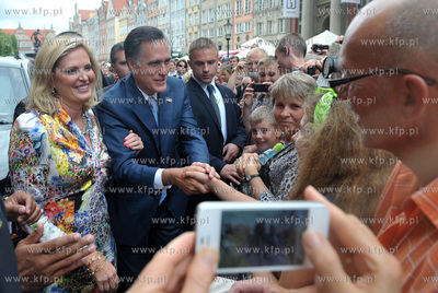 Mitt Romney, kandydat Partii Republikanskiej na prezydenta...