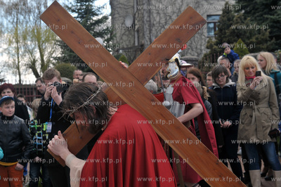 Misterium Meki Panskiej w Zukowie na Kaszubach. 13.04.2014...