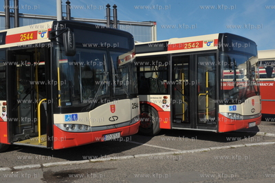 Zajezdnia autobusow miejskich ZKM na al. Generala Jozefa...