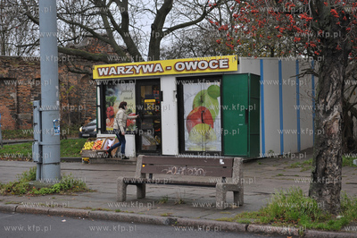 Gdansk, ul. Dlugie Ogrody. Warzywniak 17.11.2015 fot....