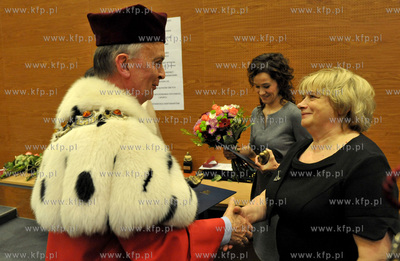 Uroczyste posiedzenie Senatu Uniwersytetu Gdanskiego...