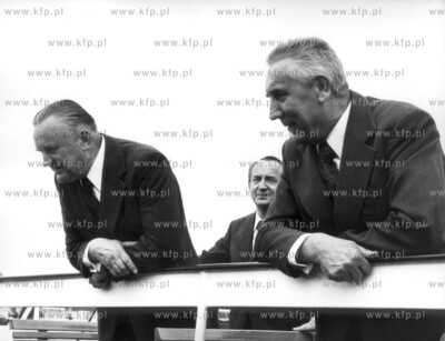 Edward Gierek i premier Piotr Jaroszewicz otwarcie...