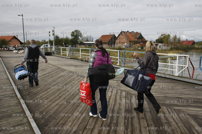 Nowakowo, Wyspa Nowakowska kolo Elblaga. Sztorm na...