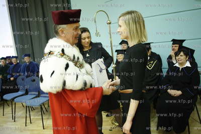 Aula Glowna Wydzialu Prawa i Administracji w Gdansku....