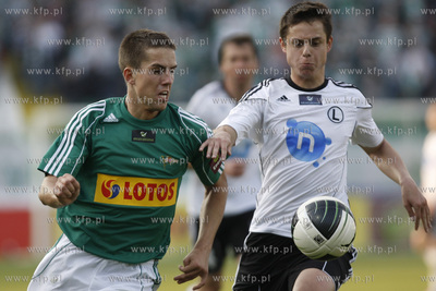 Gdansk. Mecz o mistrzostwo Ekstraklasy Lechia Gdansk...
