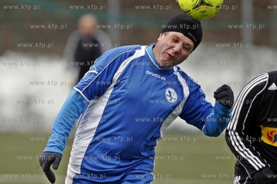 Gdansk. Boisko przy ul. Traugutta.  Sylwestrowy mecz...