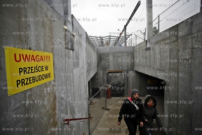 Przebudowa peronu kolejki SKM w Gdansku Wrzeszczu.
18.02.2013
fot....