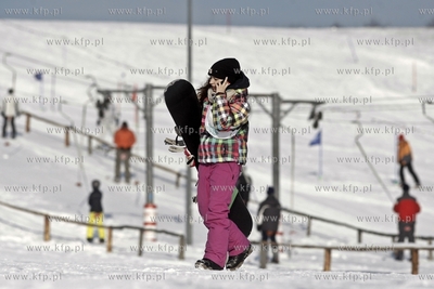 Stok narciarski w Trzepowie w okolicach Przywidza....