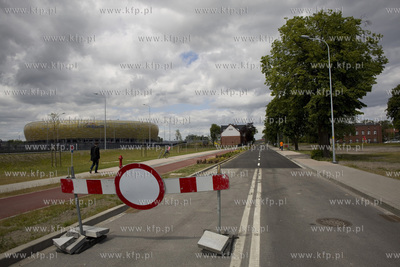 Gdańsk Letnica. Ostatnie prace przed oddaniem do użytku...