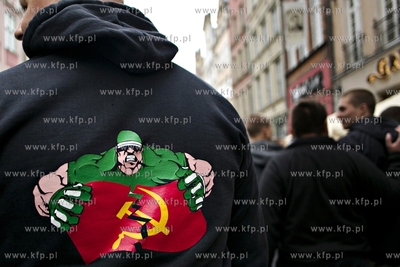 Gdańsk. Manifestacja przeciwko uchodźcom.
12.09.2015
fot....