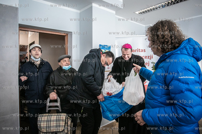 Siedziba Caritas w Sopocie. Wielkanocne śniadanie...