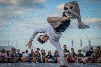 Sopot.  Mistrzostwa Europy we Freestyle Footballu.
09.06.2024
fot....